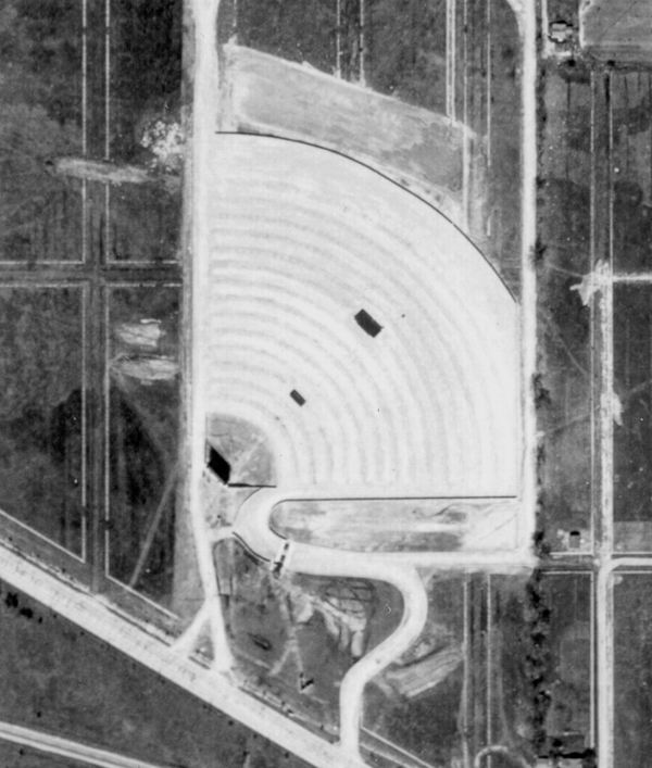 Grand River Drive-In Theatre - Old Aerial (newer photo)